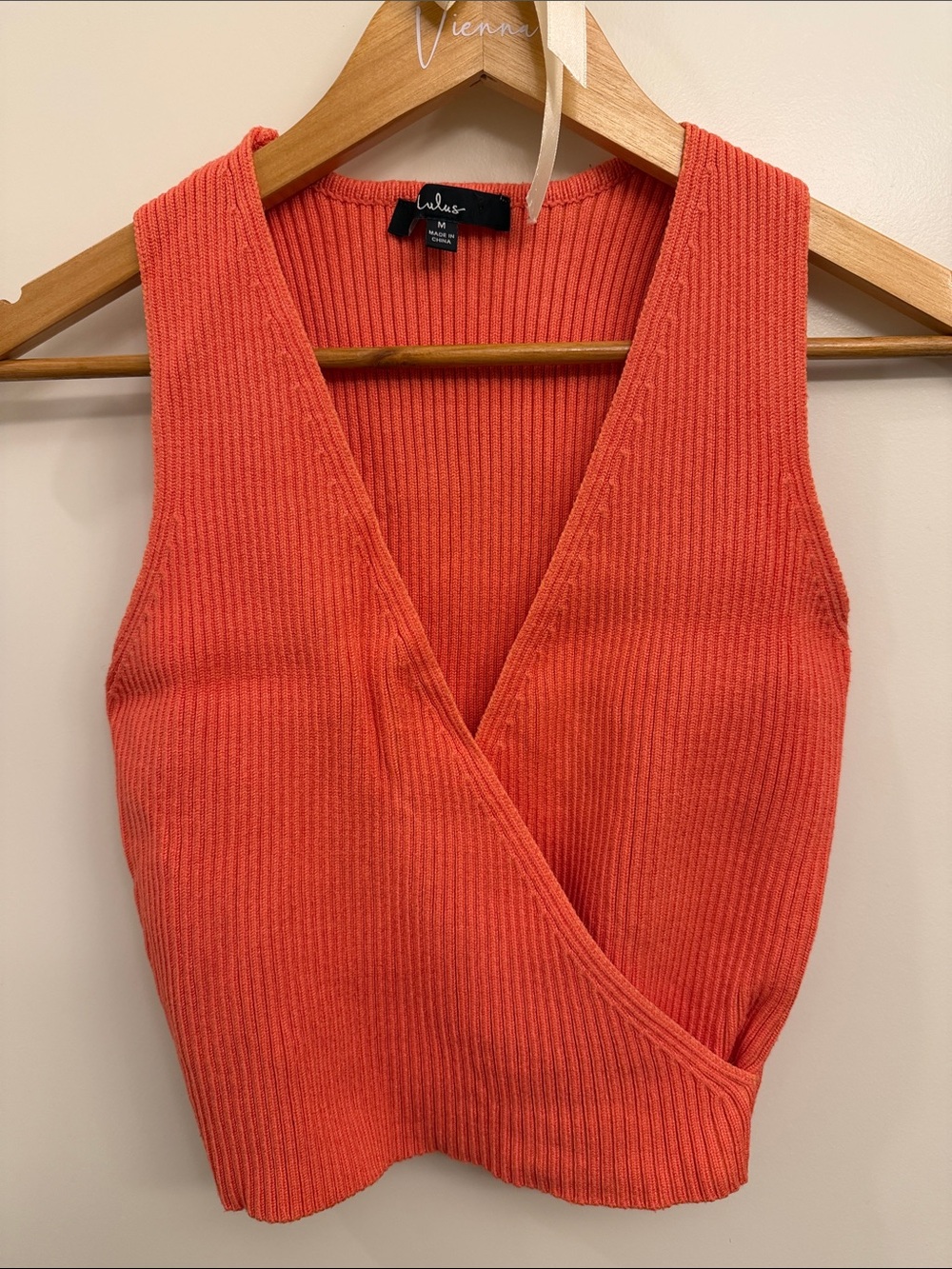 Lulus Wrap Sweater Tank Top - Size M